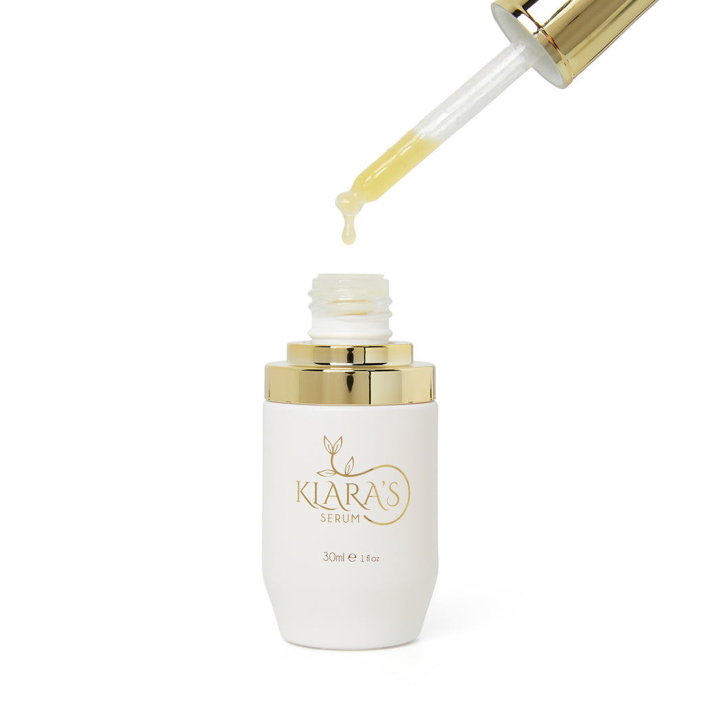 Klara’s Complete Facial Skincare Routine Set (4-Step System) – Cleanser, Day Cream, Night Cream & Peptide Serum in Glass Containers Bio-Mimetic Cosmetics