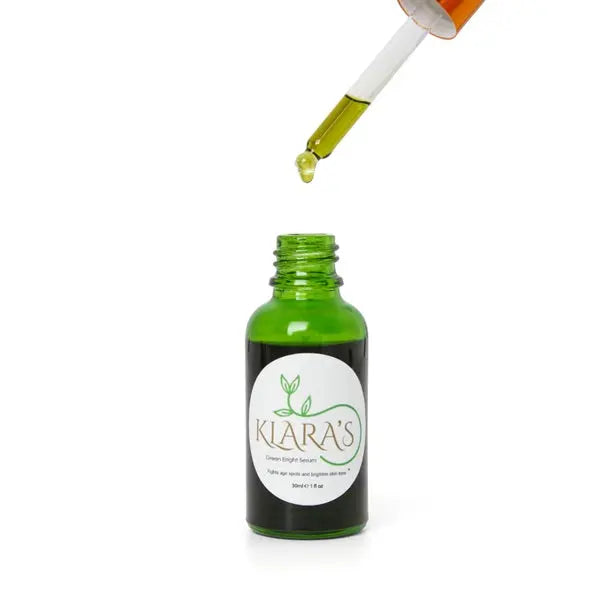 Natural brightening serum for age spots and uneven skin tone