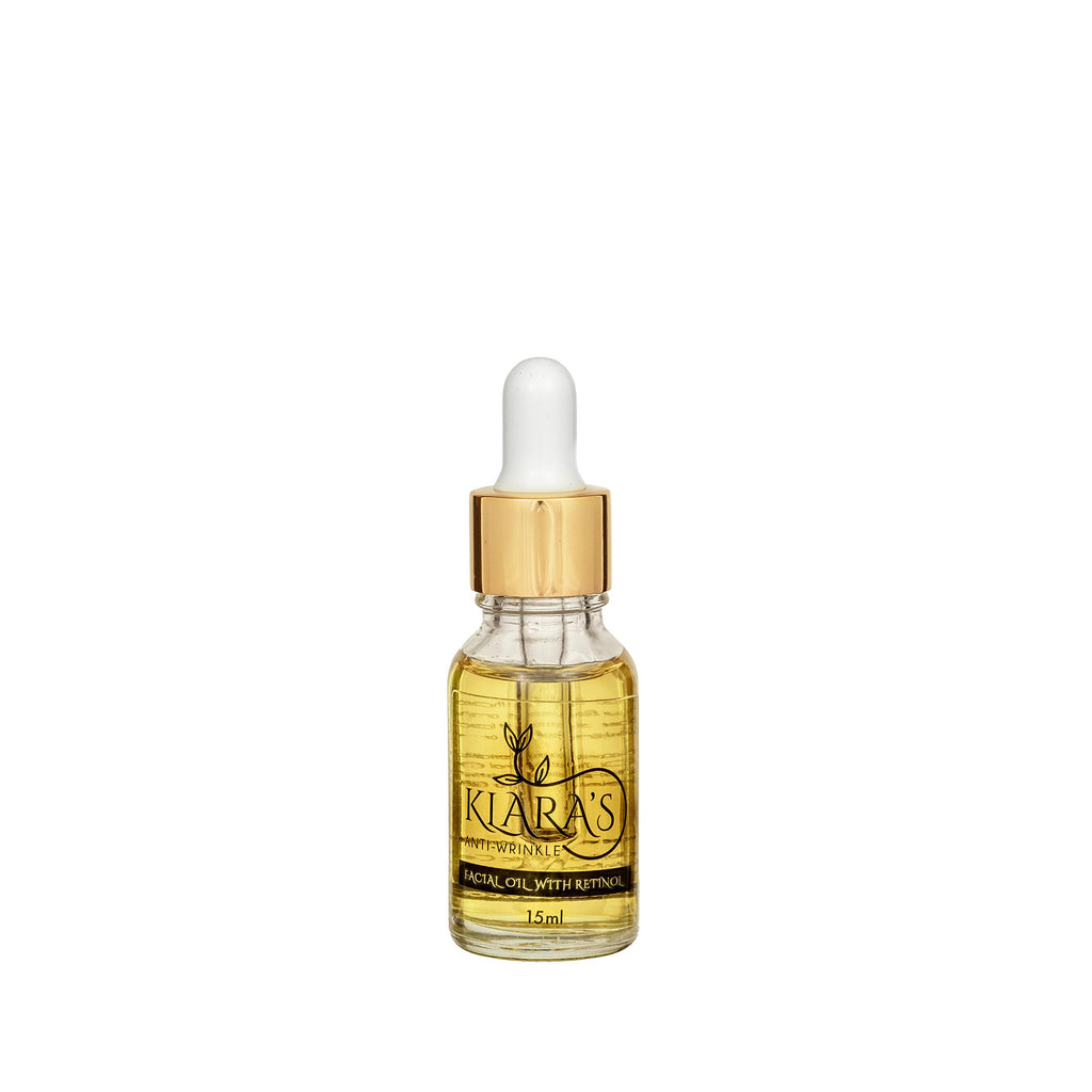 Facial Oil with Retinol with or without 24K Gold flakes